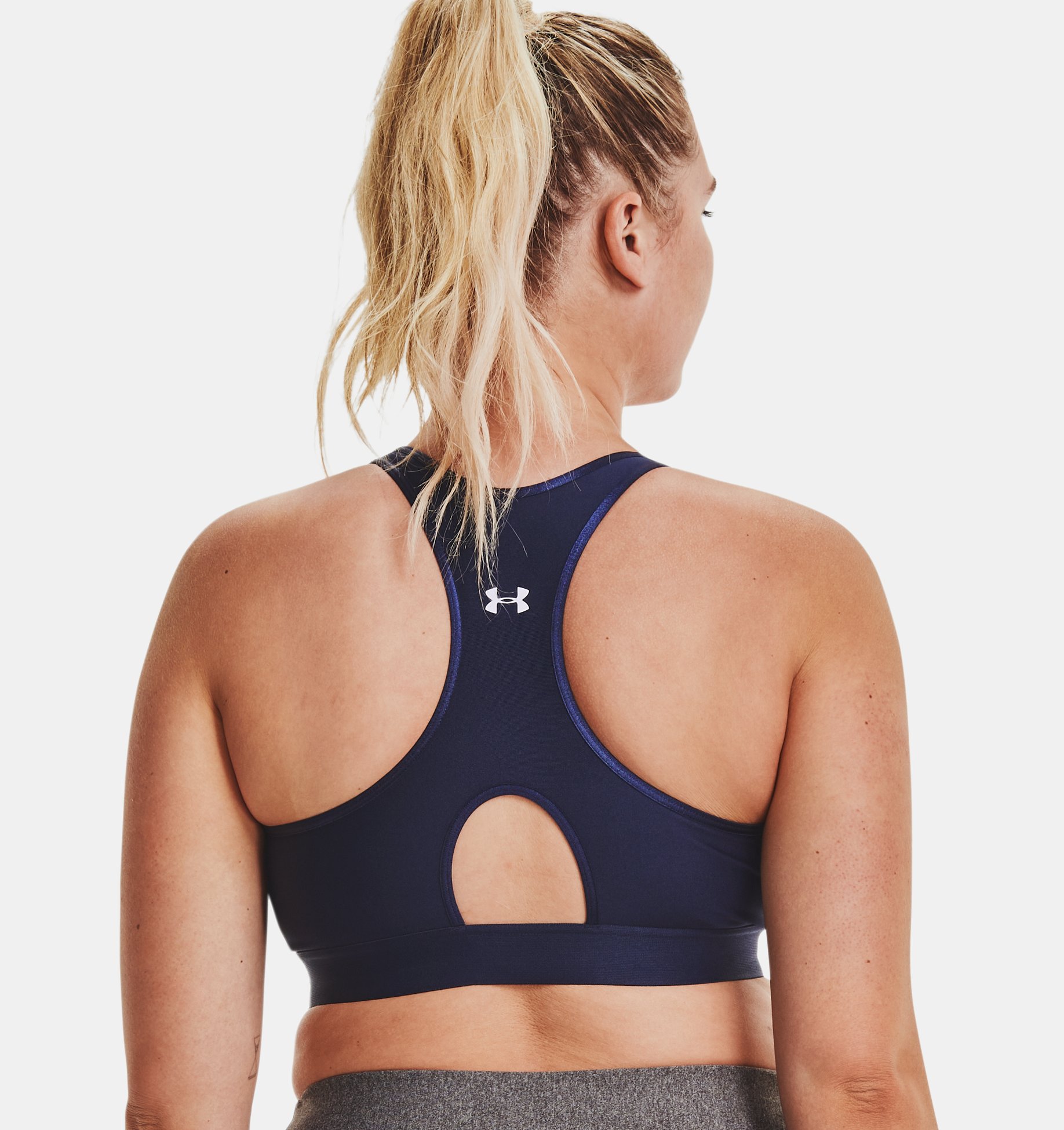 Women's Armour® Mid Keyhole Graphic Sports Bra | Under Armour